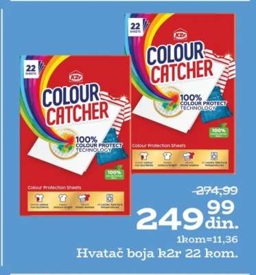 Hvatač boja k2r 22 kom.