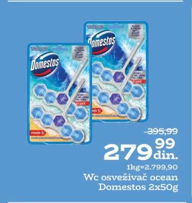 Domestos 2x50g