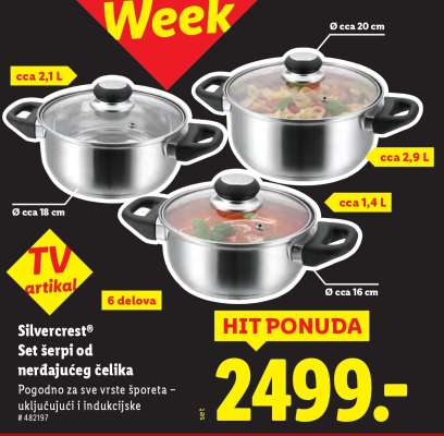 Silvercrest® Set šerpi