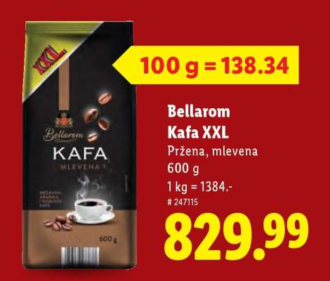 Bellarom Kafa XXL