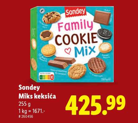 Sondey Miks keksića