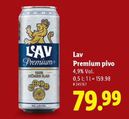 Lav Premium pivo