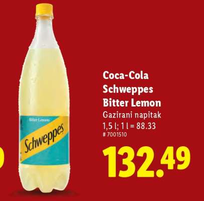 Coca-Cola Schweppes Bitter Lemon