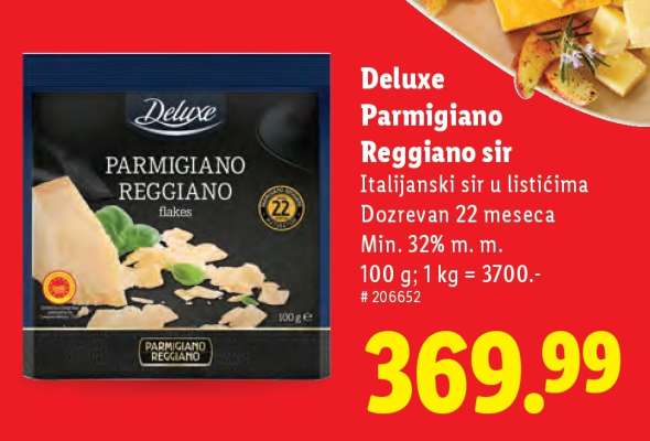 Deluxe Parmigiano Reggiano sir