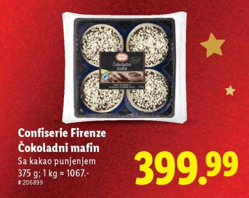 Confiserie Firenze Čokoladni mafin