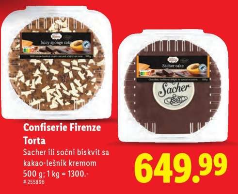 Confiserie Firenze Torta