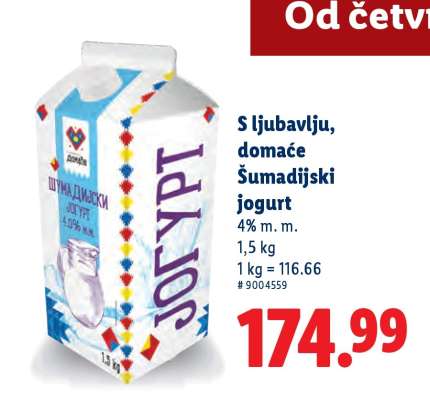 Šumadijski jogurt
