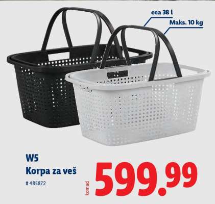 W5 Korpa za veš