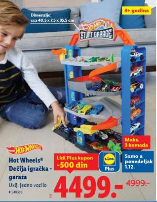 Hot Wheels Dečija igračka - garaža