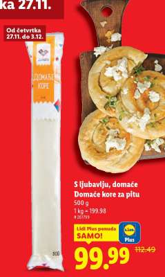 Domaće kore za pitu