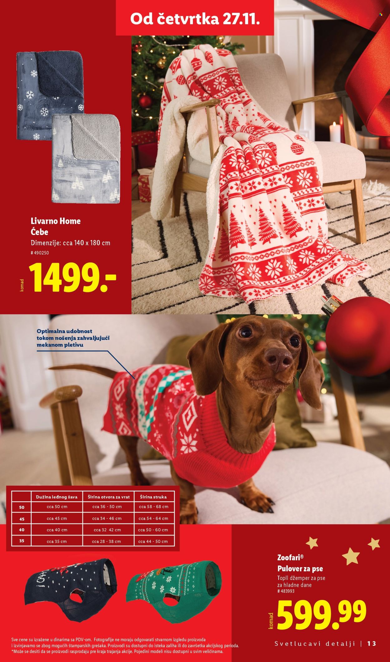 Lidl katalog. Stranica 13