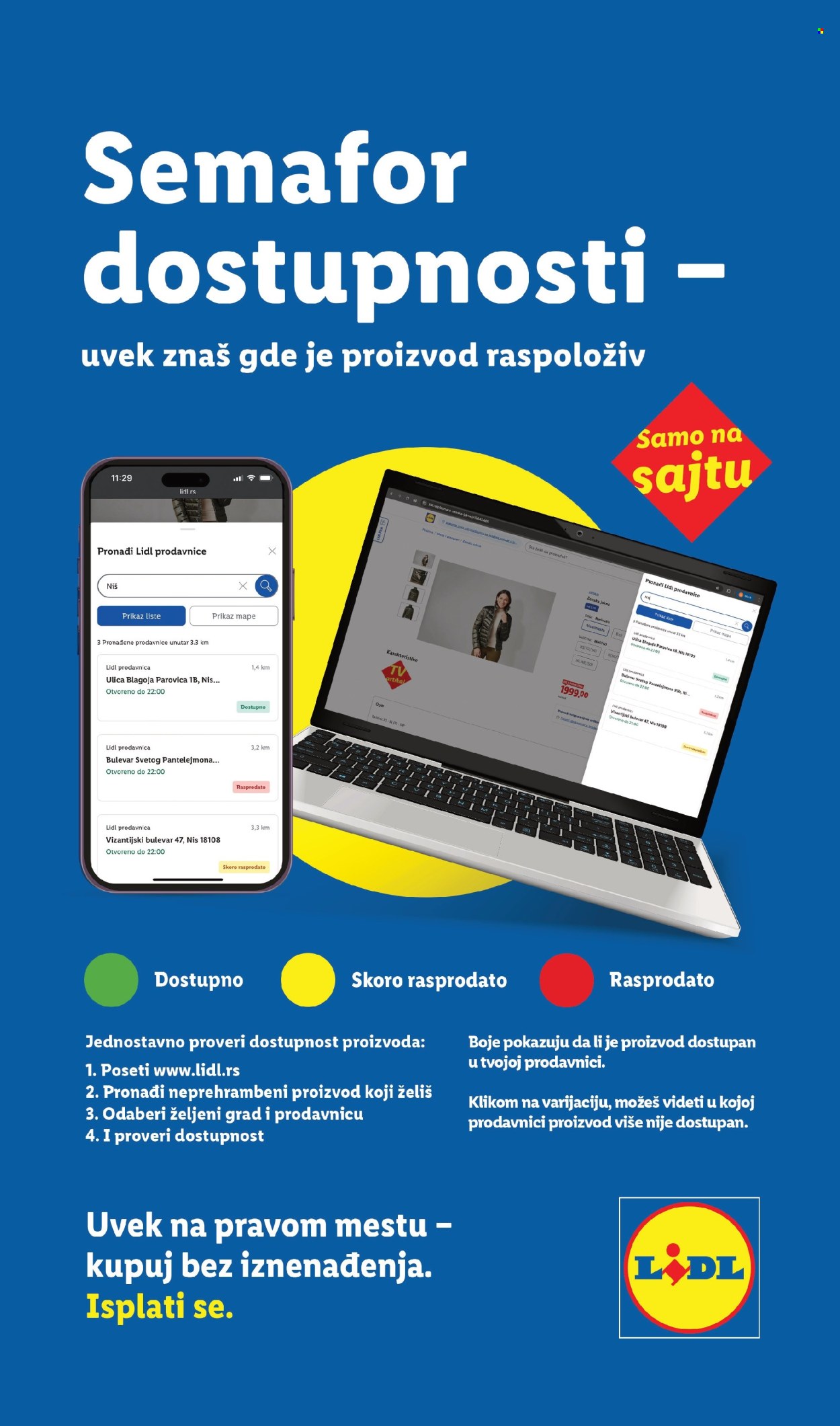 Lidl katalog. Stranica 40