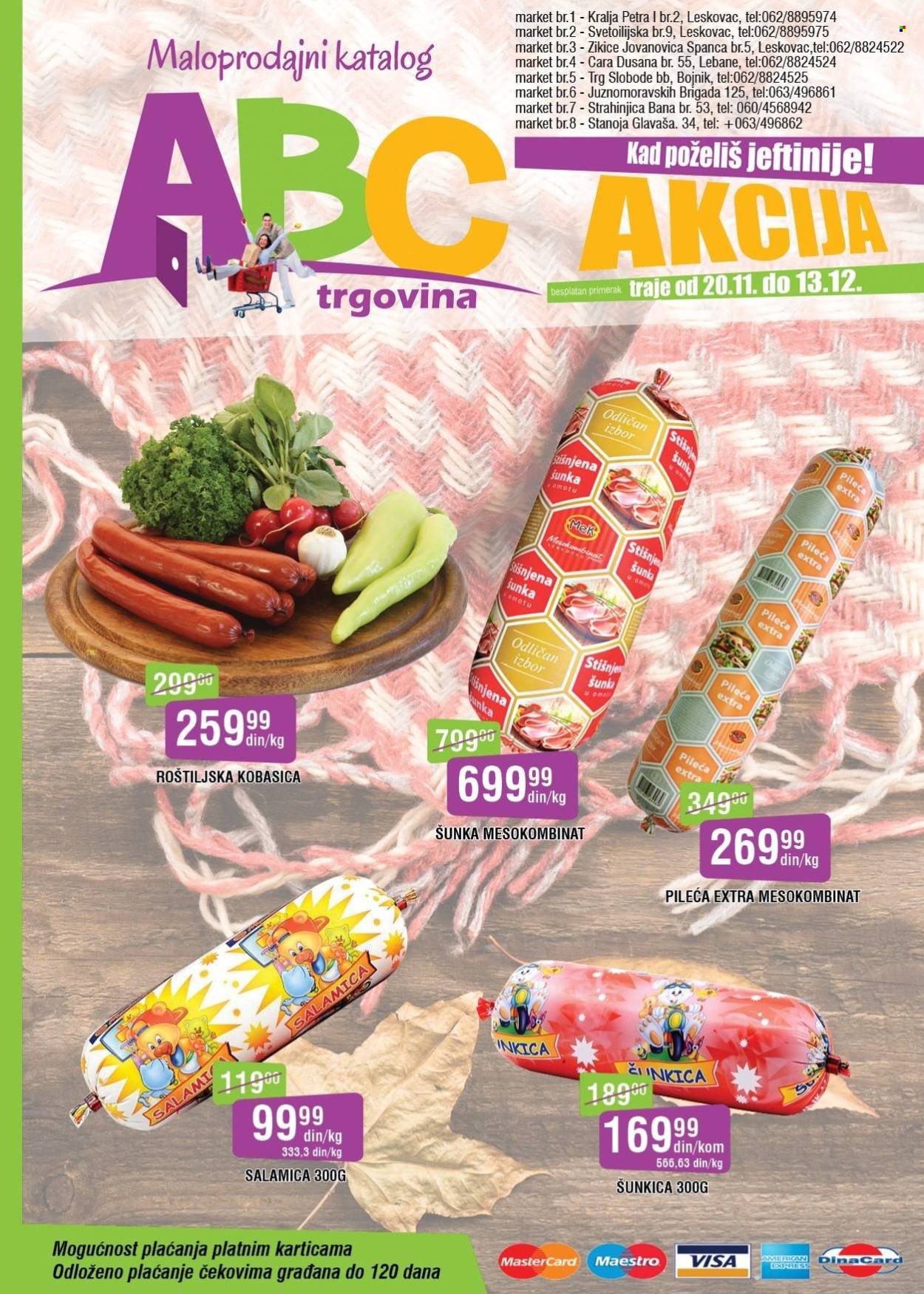 ABC Trgovina katalog - 20.11.2025 - 13.12.2025. Stranica 1