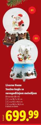 Livarno Home Snežna kugla