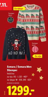 Esmara / Esmara Men Džemper