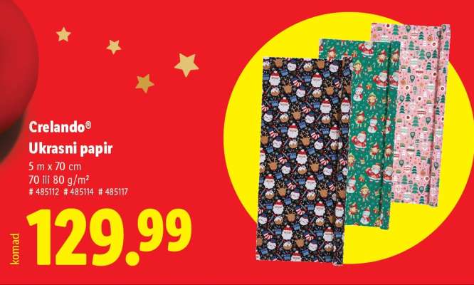 Crelando Ukrasni papir