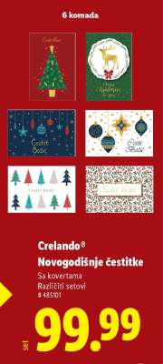 Crelando® Novogodišnje čestitke