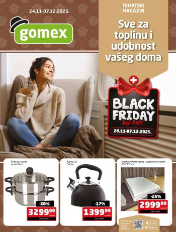 Gomex katalog - 24.11.2025 - 07.12.2025.