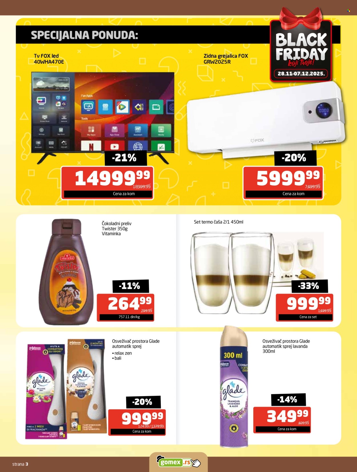 Gomex katalog - 24.11.2025 - 07.12.2025. Stranica 3