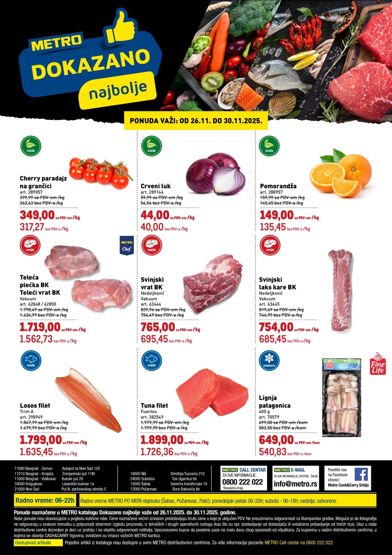 Metro katalog - 26.11.2025 - 30.11.2025. Stranica 1