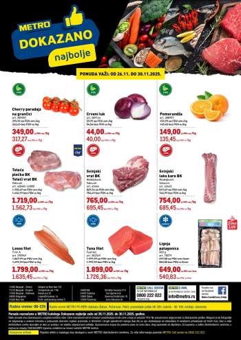 Metro katalog - 26.11.2025 - 30.11.2025.