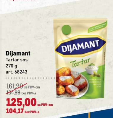 Dijamant Tartar sos