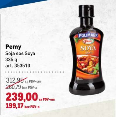 Pemy Soja sos Soya