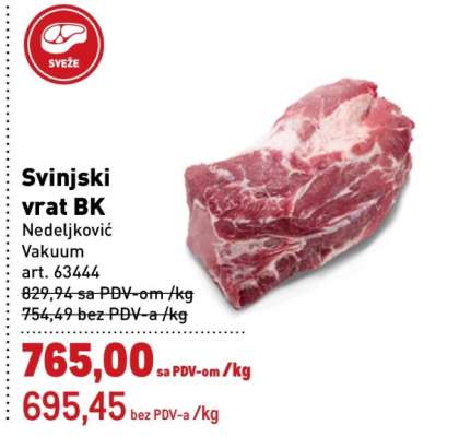 Svinjski vrat BK