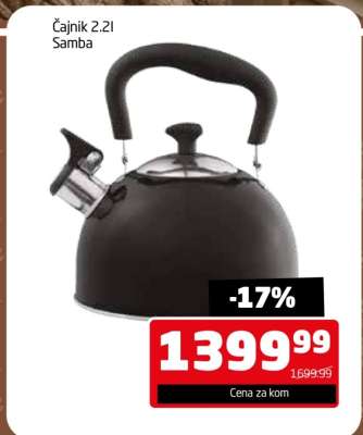 Čajnik 2.2l Samba