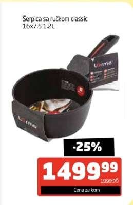 Šerpica sa ručkom classic