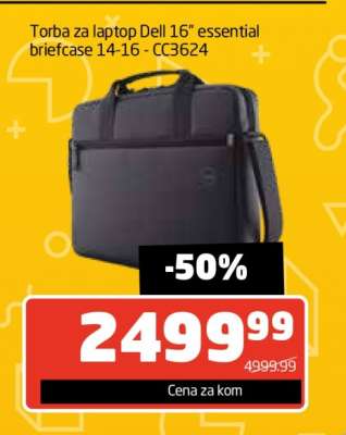 Torba za laptop Dell 16” essential briefcase 14-16 - CC3624