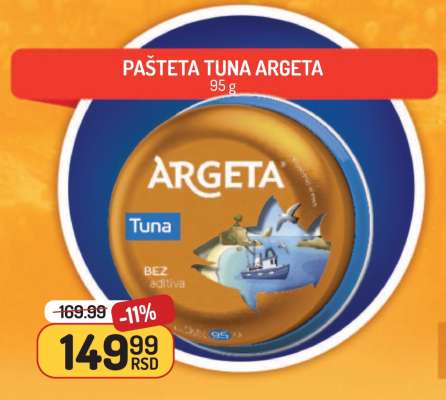 Pašteta Tuna Argeta