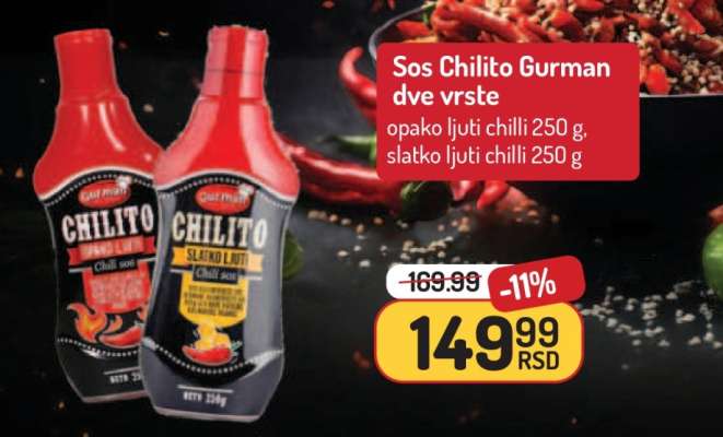Sos Chilito Gurman dve vrste