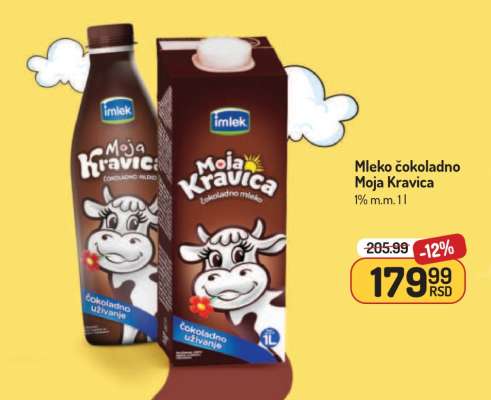 Mleko čokoladno Moja Kravica
