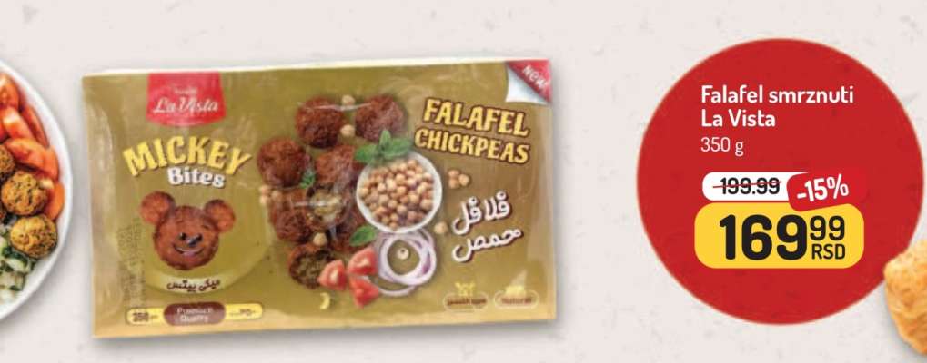 Falafel smrznuti La Vista