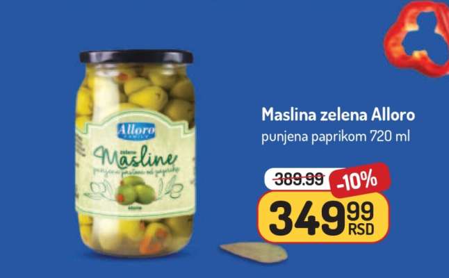 Maslina zelena Alloro