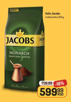 Kafa Jacobs tradicionalna 200 g