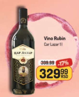 Vino Rubin - Car Lazar II