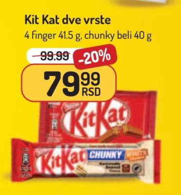 Kit Kat dve vrste