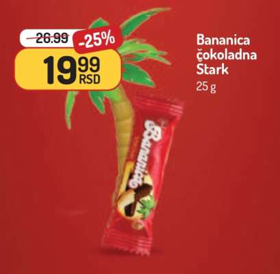 Bananica čokoladna Štark