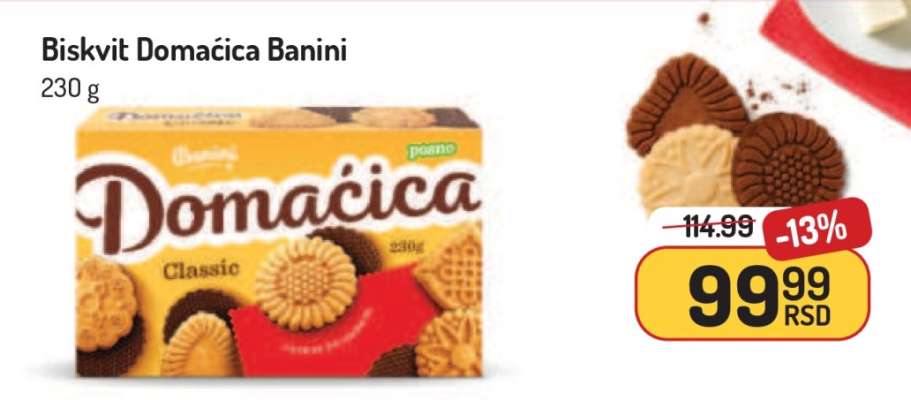 Biskvit Domaćica Banini