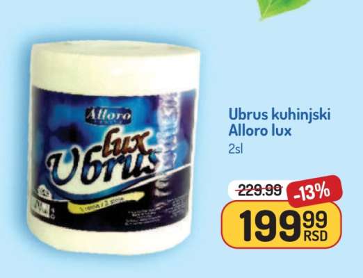 Ubrus kuhinjski Alloro lux