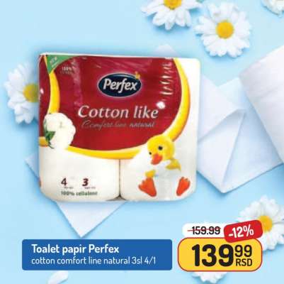 Toalet papir Perfex
