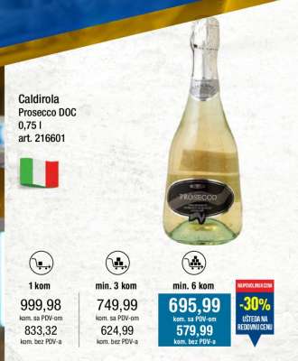 Caldirola Prosecco DOC