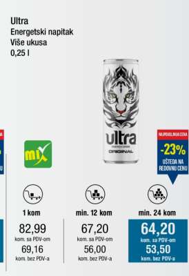 Ultra Energetski napitak