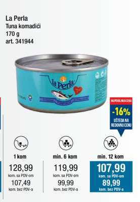 La Perla Tuna komadići