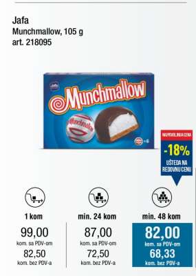Jafa Munchmallow, 105 g