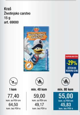 Kraš Životinjsko carstvo