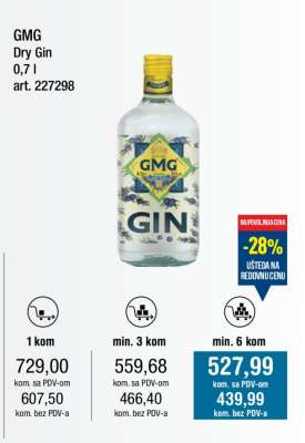GMG Dry Gin 0,7 l