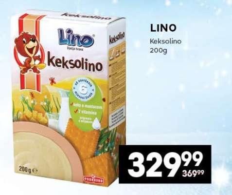 LINO Keksolino 200g